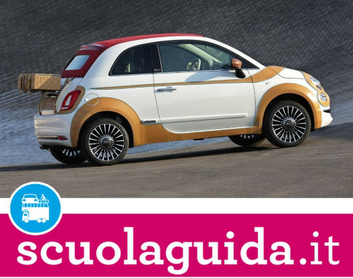 Fiat 500 con esterni di pelle all’asta per 55mila euro in difesa dei diritti umani!